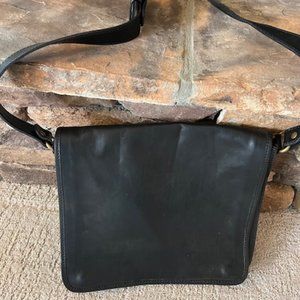 Leather Shoulder/Crossover Bag from Italy